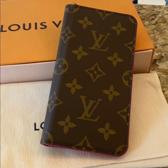Louis Vuitton iPhone 10 max phone folio - Picture 1 of 7